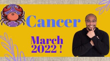 ♋️ CANCER March 2022 Tarot | “DARE YOU take THE LEAP!” | #ReydiantCancer