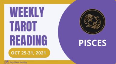 PISCES ♓️  25th October 2021|“KEEP AN OPEN HEART!”| #October#Tarot