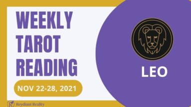 LEO weekly Tarot ♌️ 22nd - 28th November | “The BEGINNING of the BEGINNING?!” #LeoTarot #LeoWeekly
