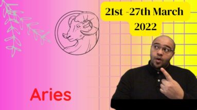♈️ ARIES weekly tarot 21st - 27th March 2022 | “HAPPY BIRTHDAY!” | #ReydiantAries