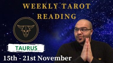 TAURUS Tarot reading ♉️ 15th - 21st November | “ECLIPSES and  REALISATIONS oh my?!” #TaurusTarot