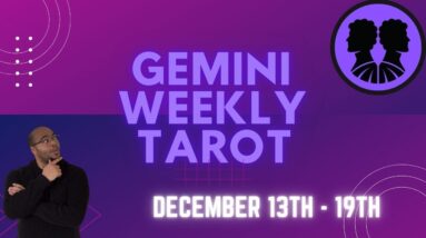 ♊️ GEMINI weekly Tarot reading | 13th - 19th December 2021 | #Gemini #WeeklyTarot