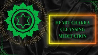 Heart Chakra Healing Meditation & Affirmations | Heart Chakra Cleansing Guided Meditation #Reydiant