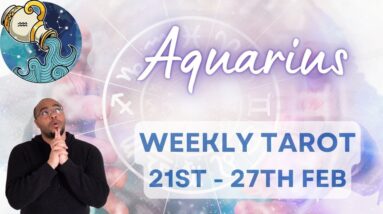 ♒️ AQUARIUS weekly tarot 21st - 27th Feb 2022 | “Hard Work, WORKING!” | #ReydiantAquarius