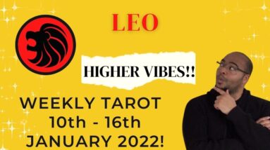 ♌️ LEO weekly tarot 10th - 16th January 2022 | “MANIFESTING at a HIGHER level!” | #LeoTarot