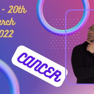 ♋️ CANCER weekly tarot 14th - 20th March 2022 |“WORKING with WHAT YOU GOT!”| #ReydiantCancer