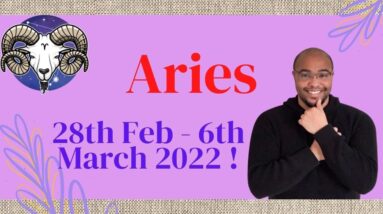 ARIES ♈️ Weekly Tarot 28th Feb - 6th March 2022 | “SPIKEY WORDS & DISCIPLINE!” | #reydiantAries