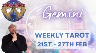 ♊️ GEMINI weekly tarot 21st - 27th Feb 2022 | “A FIERY push FORWARD!” | #ReydiantGemini