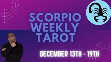 ♏️ SCORPIO weekly Tarot reading | 13th - 19th December 2021 | #Scorpio #WeeklyTarot