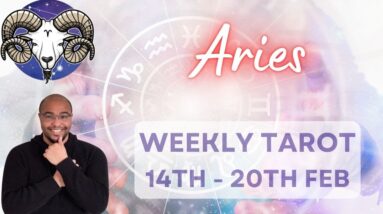 ARIES ♈️tarot reading 14th - 20th Feb | “POWERFUL PSYCHIC MONEY MESSAGES!” | #ReydiantAries