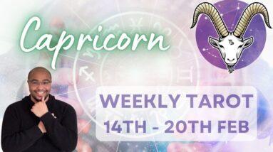 CAPRICORN ♑️tarot reading 14th - 20th Febr 2022 | “SHORT, BUT VERY SWEEEET!” | #ReydiantCapricorn