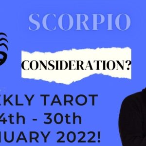 ♏️SCORPIO weekly Tarot Reading for 24th - 30th Jan 2022 | “How you USE what you’ve got!?” |