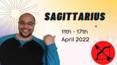 SAGITTARIUS♐️weekly tarot 11th -17th April 2022 |Getting CLEAR OF YOUR OWN BS!| #ReydiantSagittarius
