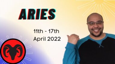 ARIES ♈️ weekly tarot 11th -17th April 2022 |“FORGING AHEAD with NEW PLANS!”| #ReydiantAries