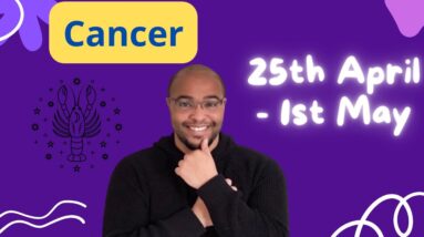 CANCER ♋️ weekly tarot 25th April - 1st May 2022 |“From the GROUND UP!”|#ReydiantCancer