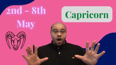 CAPRICORN ♑️ weekly tarot 2nd - 8th May 2022 |“A CHANGE of SCENERY?!”| #ReydiantCapricorn