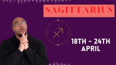 SAGITTARIUS♐️weekly tarot 18th -24th April 2022 |“SPONTANEOUS DEVELOPMENTS?!”| #ReydiantSagittarius