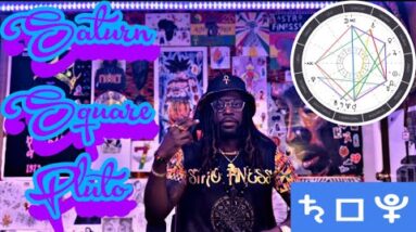 Saturn Square Pluto 🪐🔳😈 #PlutoSquares #SaturnSquarePluto #Astrology #AstroFinesseo