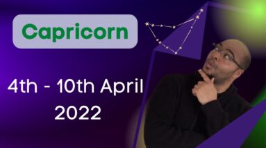♑️ CAPRICORN weekly tarot 4th - 10th April 2022 |“COMING UP ROSES!”|#ReydiantCapricorn
