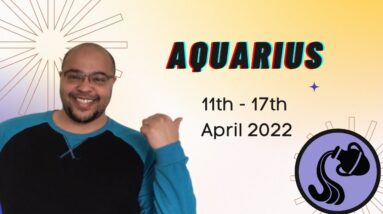 AQUARIUS ♒️ weekly tarot 11th - 17th April 2022 |“The PATH BACK TO YOU!”|  #ReydiantAquarius