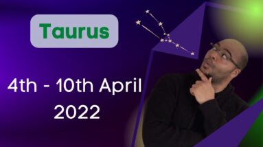 ♉️ TAURUS weekly tarot 4th - 10th April 2022 |“A LITTLE  bit of a SHOCK!”| #ReydiantTaurus
