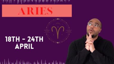 ARIES ♈️ weekly tarot 18th - 24th April 2022  |“SHOCKING NEWS!”| #ReydiantAries