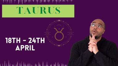 TAURUS ♉️ weekly tarot 18th - 24th April 2022  |“RISE UP DEAR TAURUS!”| #ReydiantTaurus