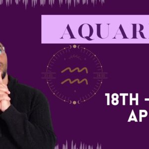 AQUARIUS ♒️weekly tarot 18th-24th April 2022 |“LUCKY BREAK STRENGTHENS,  RESOLVE!”|#ReydiantAquarius