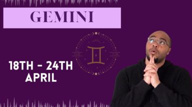 GEMINI ♊️ weekly tarot 18th - 24th April 2022  |“FINALLY out the OTHER SIDE!”| #ReydiantGemini