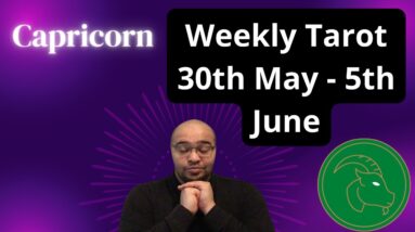 ♑️ CAPRICORN weekly tarot reading 30th May - 5th June 2022 |“EASING into it!”| #ReydiantCapricorn