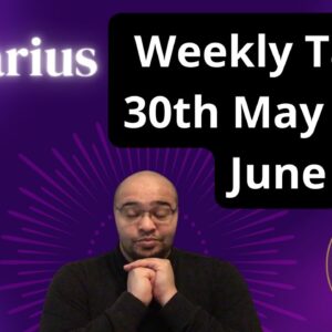 ♒️ AQUARIUS weekly tarot reading 30th May - 5th June 2022  |“AND THATS ON THAT!”| #ReydinatAquarius