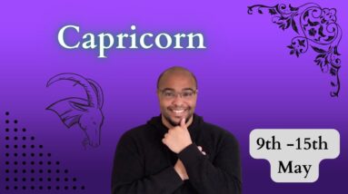 CAPRICORN ♑️ weekly tarot 9th - 15th May 2022 |“When the BATTLES OVER!”| #ReydiantCapricorn