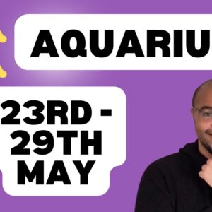 ♒️ AQUARIUS weekly tarot 23rd - 29th May 2022  |“NEGOTIATING your BLESSINGS?!”| #ReydinatAquarius
