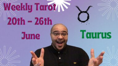 ♉️TAURUS weekly tarot reading 20th - 26th June 2022 |“ASSIMILATING the PAST “Stuff!”| #ReydianTaurus