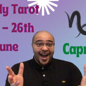 ♑️CAPRICORN weekly tarot reading 20th-26th June 2022|“A little LIGHT at the END!”|#ReydiantCapricorn