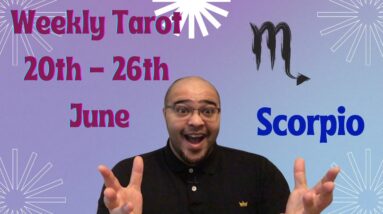 ♏️SCORPIO weekly tarot reading 20th-26th June 2022 |“FOLLOWING ON from last week?”| #ReydiantScorpio