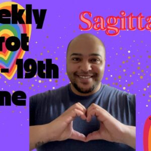 ♐️SAGITTARIUS weekly tarot reading 13th-19th June 2022|"UNLEASHING CREATIVITY!”|#ReydiantSagittarius