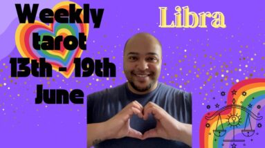 ♎️ LIBRA weekly tarot reading 13th - 19th June 2022 |“A REAL BLAST from the PAST!”| #ReydiantLibra