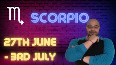 ♏️ SCORPIO weekly tarot reading 27th June - 3rd July 2022 |“A UNIVERSAL TRADE?!”|#ReydiantScorpio