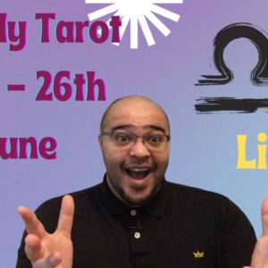 ♎️ LIBRA weekly tarot 20th-26th June 2022 |“Take the BLESSINGS where you FIND THEM!”| #ReydiantLibra