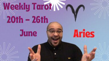 ♈️ ARIES weekly tarot reading 20th - 26th June 2022 |“GROUNDING the VISION?!”| #ReydiantAries