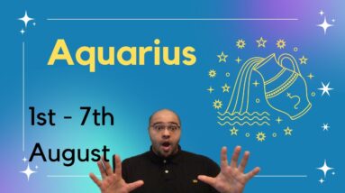♒️ AQUARIUS weekly tarot reading 1st - 7th August 2022 |“What’s FAIR IS DONE!”| #ReydiantAquarius
