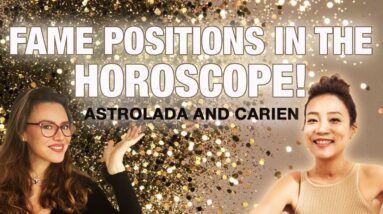 FAME Positions in the Horoscope! Easy Astrology!