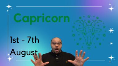♑️ CAPRICORN weekly tarot 1st - 7th August 2022 |“ALL dem PAGES!?”| #ReydiantCapricorn