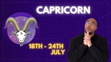 CAPRICORN♑️weekly tarot reading 18th-24th July 2022 |“HONESTY brings HAPPINESS!”| #ReydiantCapricorn
