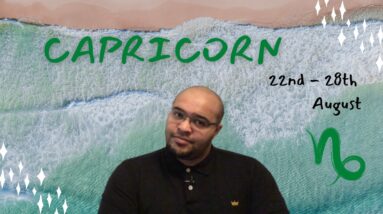 CAPRICORN ♑️ weekly tarot reading 22nd - 28th August 2022 |“ARE YOU READY!?”|