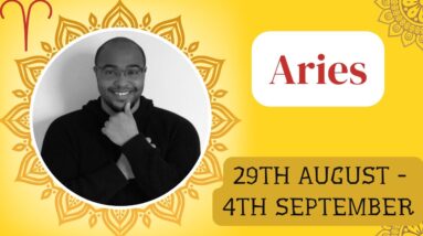 ♈️ARIES weekly tarot reading 29th August - 4th September |“ASSISTANCE comes through!”|#ReydiantAries