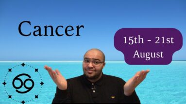 CANCER ♋️ weekly tarot reading 15th - 21st August 2022 |“New CAREER MOVES!”| #ReydiantCancer