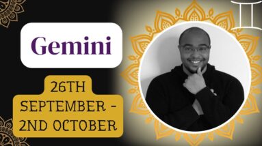 GEMINI♊️weekly tarot 26th Sept.-2nd Oct. 22|“In the BLACK and WHITE of your HEART?!”|#ReydiantGemini