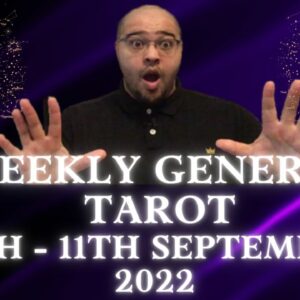 Weekly General Tarot Reading 5th - 11th September 2022 |“Inner resources!?”|#Reydiantweekly